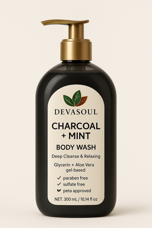 Charcoal Mint Body Wash โ Devasoul