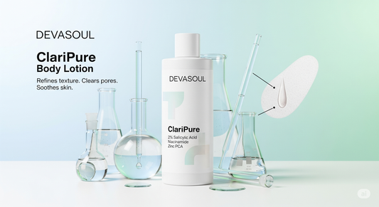 ClariPure Body Lotion โ Devasoul Salicylic + Niacinamide