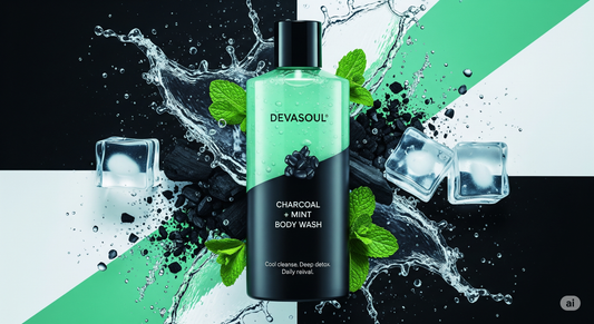 Charcoal Mint Body Wash – Devasoul
