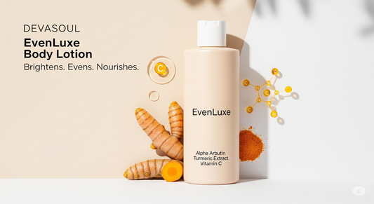 EvenLuxe Body Lotion – Devasoul Alpha Arbutin + Vitamin C