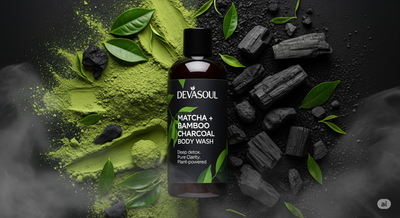 Matcha Bamboo Charcoal Body Wash – Devasoul Detox Cleanse