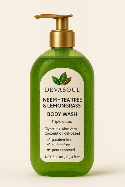 Neem Tea Grass Lemongrass Body Wash – Devasoul