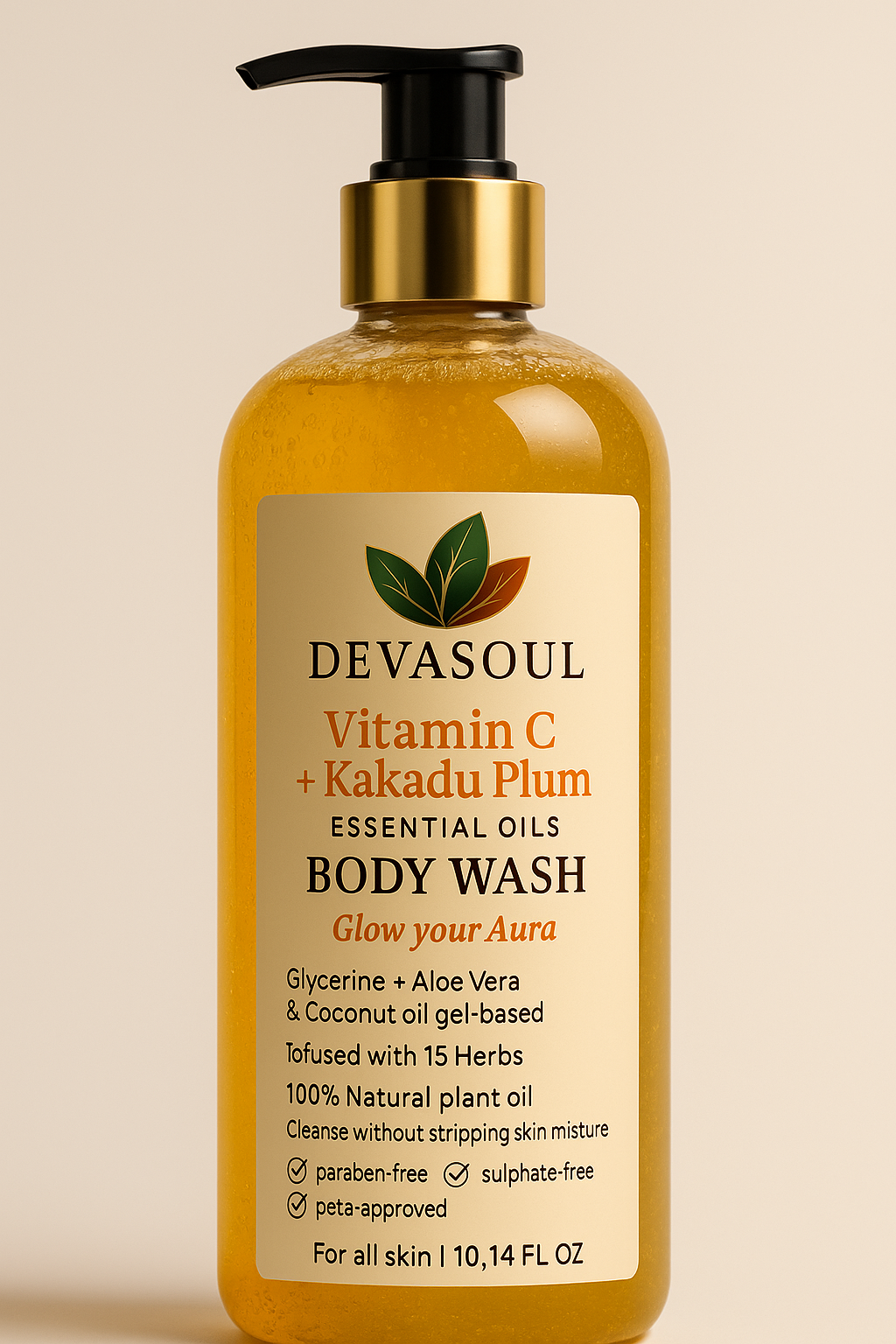 Vitamin C Kakadu Plum Body Wash – Devasoul