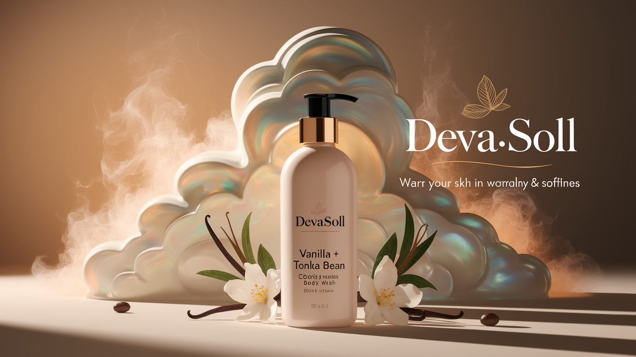 Vanilla Tonka Bean Body Wash – Devasoul Cloud Cleanse